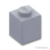 ブロック 1 x 1：[Light Bluish Gray / グレー]