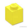 ブロック 1 x 1：[Bt,Lt Yellow / ブライトライトイエロー]