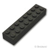 ブロック 2 x 8：[Black / ブラック]