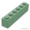 ブロック 1 x 6：[Sand Green / サンドグリーン]