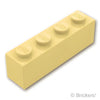 ブロック 1 x 4：[Tan / タン]