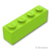 ブロック 1 x 4：[Lime / ライム]