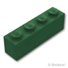 ブロック 1 x 4：[Dark Green / ダークグリーン]