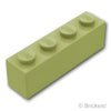 ブロック 1 x 4：[Olive Green / オリーブグリーン]