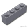 ブロック 1 x 4：[Dark Bluish Gray / ダークグレー]