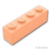 ブロック 1 x 4：[Light Nougat / ライトヌガー]
