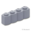 ブロック 1 x 4 - 丸太：[Light Bluish Gray / グレー]