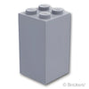 ブロック 2 x 2 x 3：[Light Bluish Gray / グレー]