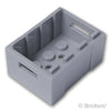 コンテナ 木箱 3 x 4 x 1 2/3：[Light Bluish Gray / グレー]