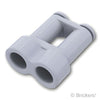双眼鏡：[Light Bluish Gray / グレー]