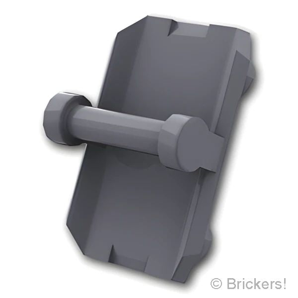 LEGO® パーツ 6258991 プレート 2 x 3 - 八角形の盾：[Dark Bluish Gray / ダークグレー] 30166-199 