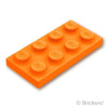 プレート 2 x 4：[Orange / オレンジ]