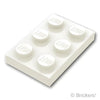 プレート 2 x 3：[White / ホワイト]