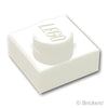 プレート 1 x 1：[White / ホワイト]
