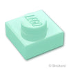 プレート 1 x 1：[Light Aqua / ライトアクア]
