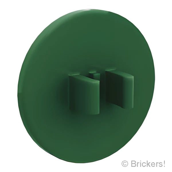LEGO® パーツ 6535851 標識 2 x 2 - ラウンド：[Dark Green / ダークグリーン] 30261-141 
