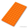 プレート 6 x 12：[Orange / オレンジ]