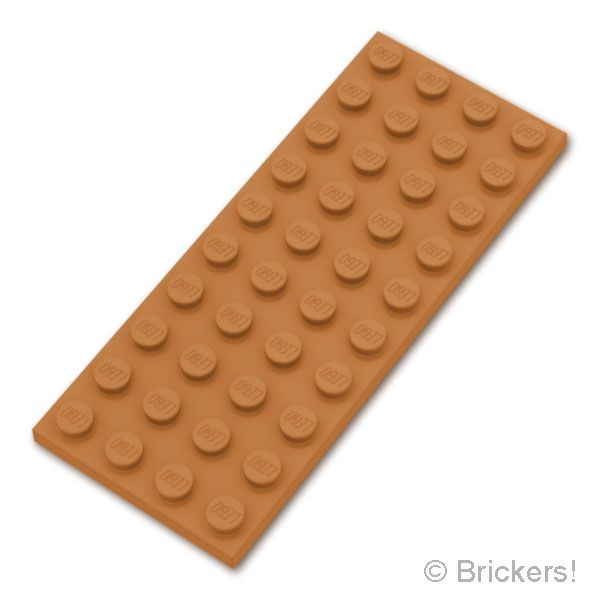 LEGO® パーツ 6596437 プレート 4 x 10：[Md,Nougat / ミディアムヌガー] 3030-137 