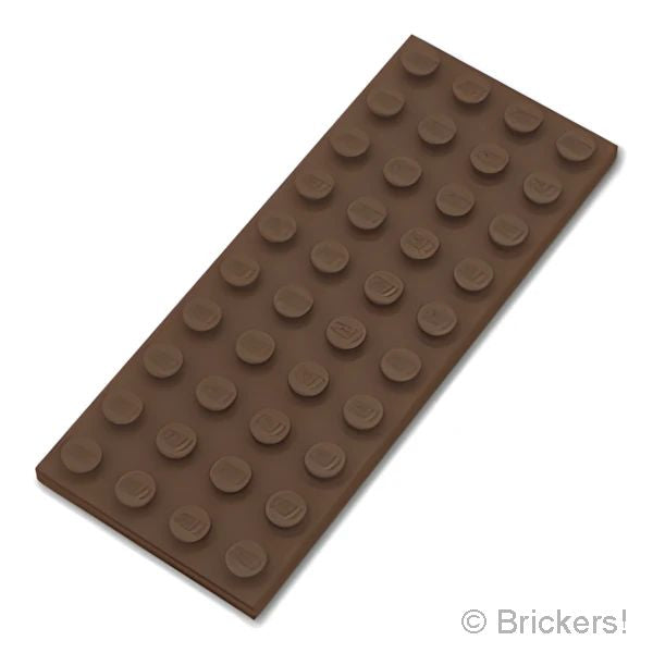 LEGO® パーツ 6452319 プレート 4 x 10：[Dark Brown / ダークブラウン] 3030-308 の商品ページ｜レゴ®パーツ バラ売りのブリッカーズ