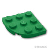 プレート ラウンド コーナー 3 x 3：[Green / グリーン]