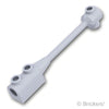 バー 1 x 8 ブロック 1 x 2 カーブトップ：[Light Bluish Gray / グレー]