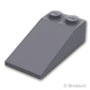 スロープ 18° 4 x 2：[Dark Bluish Gray / ダークグレー]