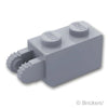ヒンジ ブロック 1 x 2 - 垂直ロッキング：[Light Bluish Gray / グレー]
