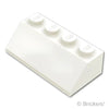 スロープ 45° 2 x 4：[White / ホワイト]