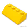 スロープ 45° 2 x 4：[Yellow / イエロー]