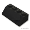 スロープ 45° 2 x 4：[Black / ブラック]