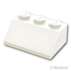 スロープ 45° 2 x 3：[White / ホワイト]