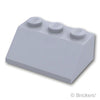 スロープ 45° 2 x 3：[Light Bluish Gray / グレー]