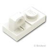 ヒンジ プレート 1 x 2 - ロッキング トップ：[White / ホワイト]