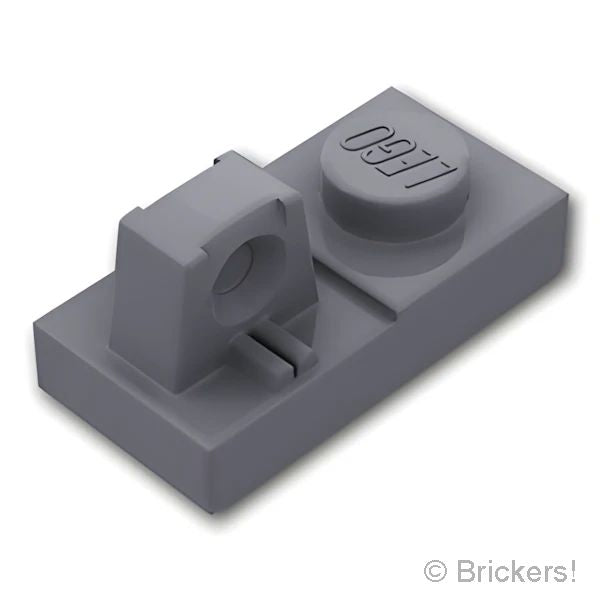 LEGO® パーツ 4210726/6265693 ヒンジ プレート 1 x 2 - トップロック：[Dark Bluish Gray / ダークグレー] 30383-199 の商品ページ｜レゴ®パーツ バラ売りのブリッカーズ
