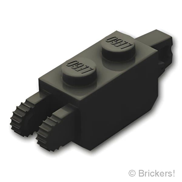 LEGO® パーツ 3038626/4167106/6266284 ヒンジ ブロック 1 x 2 - 垂直ロック / 垂直キャッチ：[Black / ブラック] 30386-026 の商品ページ｜レゴ®パーツ バラ売りのブリッカーズ