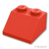 スロープ 45° 2 x 2：[Red / レッド]