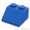 スロープ 45° 2 x 2：[Blue / ブルー]