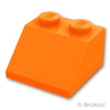 スロープ 45° 2 x 2：[Orange / オレンジ]