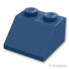 スロープ 45° 2 x 2：[Dark Blue / ダークブルー]