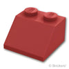 スロープ 45° 2 x 2：[Dark Red / ダークレッド]