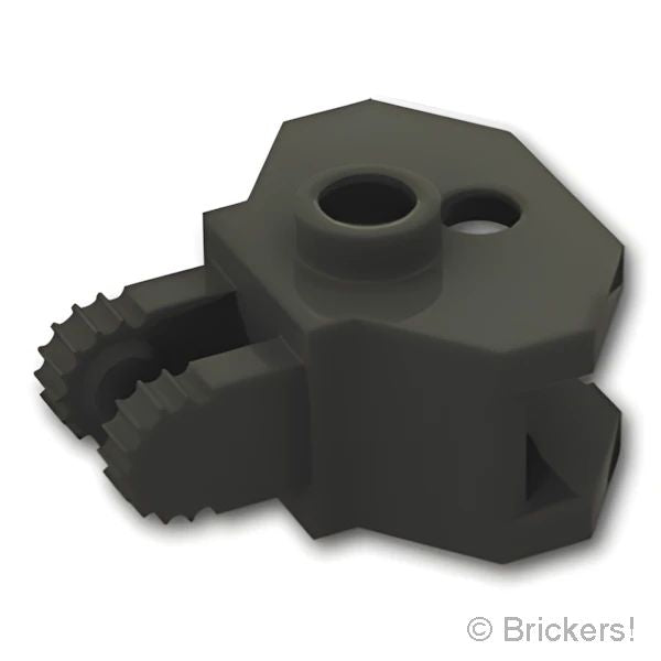 LEGO® パーツ 4143351/4144567/6266320 ヒンジ 1 x 2 - 垂直キャッチ / スモールボールソケット：[Black / ブラック] 30396-026 