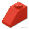 スロープ 45° 2 x 1：[Red / レッド]