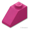 スロープ 45° 2 x 1：[Magenta / マゼンタ]