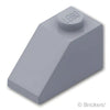 スロープ 45° 2 x 1：[Light Bluish Gray / グレー]