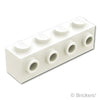 ブロック 1 x 4 - 1面スタッド：[White / ホワイト]