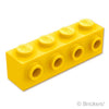 ブロック 1 x 4 - 1面スタッド：[Yellow / イエロー]