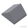 スロープ ダブル 45° 2 x 2：[Dark Bluish Gray / ダークグレー]