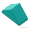 スロープ ダブル 45° 2 x 1：[Dark Turquoise / ダークターコイズ]