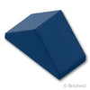 スロープ ダブル 45° 2 x 1：[Dark Blue / ダークブルー]