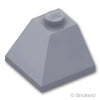 スロープ ダブル 45° 2 x 2 - コーナー：[Light Bluish Gray / グレー]